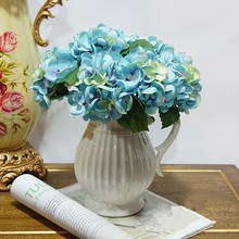 (10 peças/lote) flores hortências artificiais de alta qualidade, multicoloridas, flores de seda para decoração de casa, casamento, mini flores 2024 - compre barato