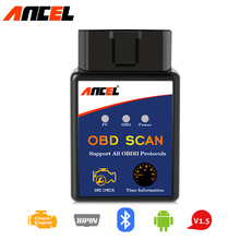 ELM327 OBD2 Automotive Scanner Bluetooth OBD 2 Fault Code Reader ELM 327 Scan Tool ECU Diagnostic OBD OBDII Car Diagnostics Tool 2024 - buy cheap