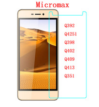 Tempered Glass For Micromax Canvas Juice 3 Q392 Q4251 Q398 Q402 Q409 Q413 Q351 Phone Film Scratch-proof Screen Protector Glass 2024 - buy cheap