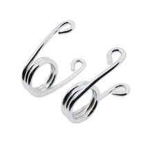 1 Pair Chrome/Copper/Gold Scissor Torsion Type Motorcycle Solo Seat Springs For Harley Chopper Bobber Sportster Custom Motocross 2024 - buy cheap