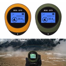 Mini GPS Portable Handheld Keychain Tracker USB Rechargeable Location Tracker Compass For Outdoor Travel Climbing Universal 2024 - buy cheap