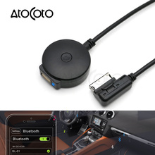Bluetooth AUX-приемник AtoCoto, Кабель-адаптер для VW Audi A4 A5 A6 Q5 Q7 после 2009 г., аудио медиа-вход AMI MDI MMI 3G, интерфейс 2024 - купить недорого
