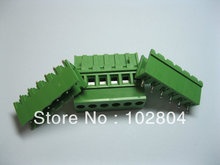 120 Pcs Pitch 5.08A 5.08mm 6way/pin Straight-pin Screw Terminal Block Connector Pluggable Type 2EDCD-5.08A-2EDCR Green HOT Sale 2024 - buy cheap