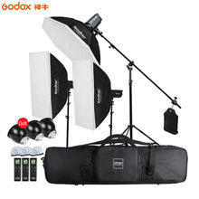 Godox-refletor led de 450w, luz contínua para estúdio fotográfico, softbox, suporte de luz, braço de lança 2024 - compre barato
