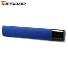 TOPROAD Portable Wireless Bluetooth Speaker Subwoofer Column Stereo TV Soundbar Support TF FM Radio USB Hands-free 2024 - buy cheap