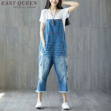 Jumpsuit female 2018 winter dungarees for women rompers jumpsuit trousers female jeans denim overalls women jump suit DD1212 2024 - buy cheap