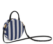 NEW Circular Design Women Shoulder Bag Leather Small stripe Crossbody Messenger Bags For Ladies Round Female Handbag Bolsa 2024 - buy cheap