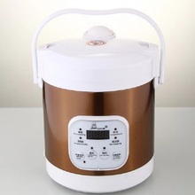 English-1.2L Mini Rice Cooker Soup Porridge Cooking Machine Food Steamer Electric Heating Lunch Box Meal Heater Warmer EU Plug 2024 - buy cheap