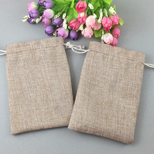 15x20cm 10pcs Gifts Bags With Drawstring Jewelry Gift Pouch Bags Jute Small Bag For Women 2016 Packaging Display Sack Bag 2024 - buy cheap