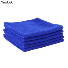 5pcs/lot 30*30cm Microfibre Cleaning Auto Soft Cloth Washing Cloth Towel Duster Blue Soft Absorbent Wash Cloth Car Auto Care 2024 - buy cheap