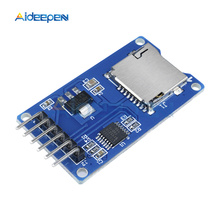 Микро SD TF карта модуль Micro SD кард-ридер модуль хранения Плата расширения SPI интерфейсы с преобразованием уровня для Arduino 2024 - купить недорого