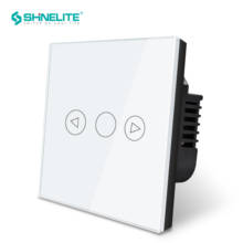 UK Touch light dimmer wall switch for broadlink, interruptor  touch dimmer Led light wall switch White Crystal Glass 220V 2024 - buy cheap