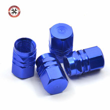 Universal aluminum car truck bike motorcycle tyre tire valve core caps wheel valve stem cap dust cover 5 colors Free Shipping 2024 - buy cheap