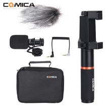 COMICA Smartphone Video Microphone CVM-VM10-K1 Handle Grip Professional Short Gun Video Microphone Recording Studio For iPhone 2024 - buy cheap