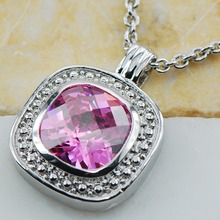 pink Kunzite 925 Sterling Silver Fashion Jewelry Pendant TE611 2024 - buy cheap