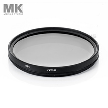 Meking 72mm CPL circular Polarizing Lens Filter for Canon Nikon Sony DSLR camera photo studio accessories 2024 - buy cheap