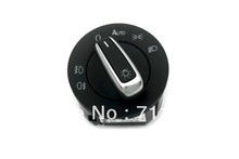 Chrome Head Light Switch With Coming Home Automatic For VW New Scirocco Golf Jetta MK5 Golf MK6 2024 - buy cheap