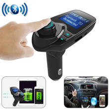 5V 2.1A Bluetooth Car Kit FM Transmitter Wireless Radio Adapter FM Modulator Handsfree USB Car Player High Quality 2024 - buy cheap