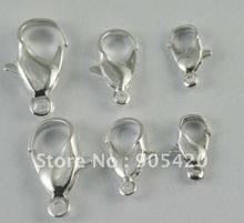 OMH wholesale 100pcs Hooks silver plated lobster clasps 12mm 2024 - buy cheap