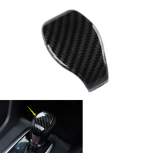 Car Interior A/T Gear Shift Knob Head Cover Trim Styling Sticker For Honda Civic 2016 2017 ABS Carbon Fiber Style 2024 - buy cheap