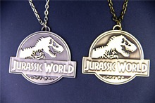 Fashion Jewelry Vintage Charm Jurassic World Pendant Necklace For Men And Women 2024 - buy cheap