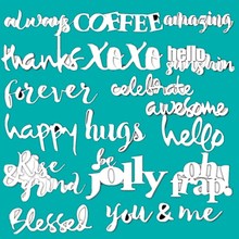 You Coffee Hello XOXO Metal Cutting Dies Stencil for DIY Scrapbooking Embossing Photo Album Decoration Card Craft Die Cut 2019 2024 - buy cheap