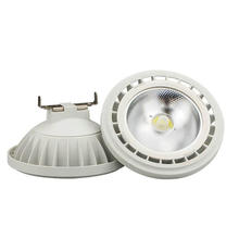 Lâmpada de led, 10w, 12w, ar111, holofote de led quente, lâmpada branca fria, cob, qr111, g53, lâmpadas de teto dc12v embutida, frete grátis 2024 - compre barato