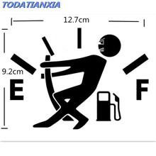 1 шт. забавная Автомобильная наклейка на топливный бак Авто Наклейка для chevrolet lacetti suzuki grand vitara vesta kia rio 3 camry volvo 2024 - купить недорого