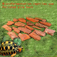 Сосна коры гранулы колодки ящерица черепаха коврики Pet Box ландшафтный дизайн 500 г рептилия, черепаха выделенная 2024 - купить недорого