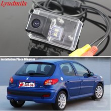 Lyudmila Wireless Parking Camera For Peugeot 206 207 307 / Car Rear view Camera / HD CCD Night Vision Back up Reverse Camera 2024 - buy cheap
