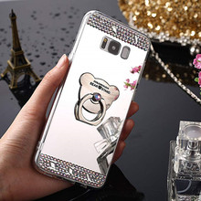 Lujosa carcasa de espejo chapado para Samsung galaxy S8, funda de silicona S8 S9 Plus S3 S4 S5 S7 S6 edge plus galaxy Note 9 5 8 4 3 2024 - compra barato