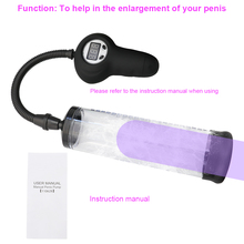 Electric Penis Pump Vacuum Vibrator Train Male Peni Pump Enlarger Extension Sucking Vacuum Sleeve Male Masturbator Product pussy 2024 - buy cheap