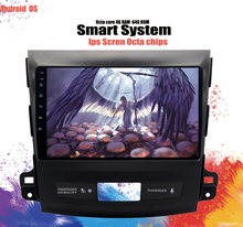 IPS 9" Android 10.0 Car dvd GPS Player Navi stereo for Mitsubishi Outlander 2006-2014 Auto Radio Multimedia WIFI 4G SIM audio 2024 - buy cheap