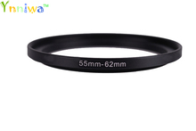 55-62 mm Metal Step Up Rings Lens Adapter Filter Set 2024 - buy cheap
