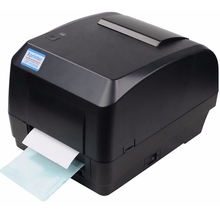 Xprinter-impresora de transferencia térmica de etiquetas, dispositivo de impresión de código de barras, ancho de impresión de 108mm, interfaz USB para POS, joyería de logística al por menor 2024 - compra barato