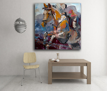 Pintura al óleo de moda abstracta de Pump-Buddies, decoración del hogar en lienzo, arte de pared moderno, impresión en lienzo, póster, pintura en lienzo 2024 - compra barato