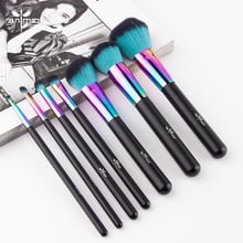 Anmor Rainbow Makeup Brushes 1PCS Wooden Foundation Cosmetic Eyebrow Eyeshadow Brush Make up Brush Kit Set Tool Pincel Maquiagem 2024 - buy cheap