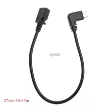 USB 3.1 Type C 90 Degree Right Angle Male To Micro USB 2.0 Type B Straight Female Converter Adapter Cable Extension Cord 2024 - buy cheap