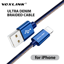 VOXLINK USB Cable for iphone X XS XR Fast Charging Sync Data USB Cable For iphone xs max 8 8Plus 7 6 6s ipad mini Charging cable 2024 - buy cheap