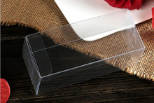 Caja de plástico transparente para regalo de joyería, almacenamiento de Pvc, exhibición de embalaje, para bodas y Navidad, 3x3x12, 200 Uds. 2024 - compra barato