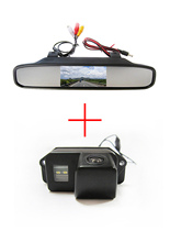 Cámara inalámbrica WIFI CCD Cámara vista trasera de coche para Mitsubishi Lancer Evolution, con monitor de espejo retrovisor de 4,3 pulgadas 2024 - compra barato