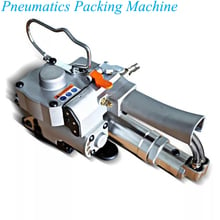 Máquina neumática portátil A19, enfardadora de cinta de acero y plástico, sin hebilla, fricción neumática, fusión en caliente 2024 - compra barato
