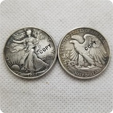 Moeda comemorativa 1918-p, s, d, meio dólar liberdade, cópia, moedas comemorativas-moedas colecionáveis 2024 - compre barato