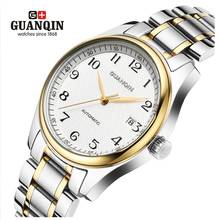 2021 GUANQIN Mens Watches Men Tourbillon Automatic Mechanical Watches Leather Strap Waterproof Calendar Wristwatches Male Clock 2024 - buy cheap