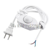 Белый 1.8 Метров Лампа Шнур Питания Поворотный Диммер AC 250 В/110 В США Plug 2024 - купить недорого
