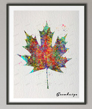 Rikivity maple leaf pintura da lona moderna arte da parede poster imprime fotos decoração casa pendurado presentes de casamento 2024 - compre barato