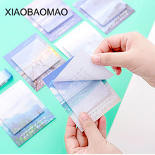Cute Kawaii Memo Pad Sticky Notes Bookmark Post Students planner Stickers Stationery Office School Supplies 2024 - buy cheap