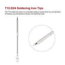 T12 Electronic Soldering Iron Tip T12-D24 High-grade Welding Tools T12 Soldering Tip for Soldering Station Rapid heating 2024 - buy cheap