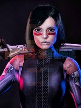 Alita, костюм для косплея, 3D принт, лайкра, спандекс, женщина, боевой ангел, Alita, косплей из фильма, Хэллоуин, зентай, боди для девочек, Лидер продаж 2024 - купить недорого