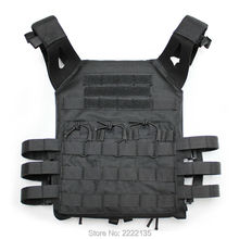 Airsoft Tactical 1000D Molle JPC Tactical Vest Simplified Version Military Chest Protective Plate Carrier Vest Black 2024 - buy cheap